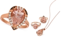 Le Vian Morganite (2-1/3 ct. t.w.) & Diamond (1/3 ct. t.w.) Ring in 14k Rose Gold 